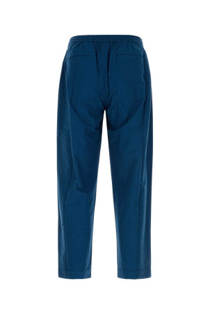 Navy blue cotton Neon pant Blue BAZISZT (PA07012)