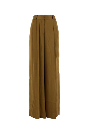 Mustard crepe Novalis palazzo pant BLAZE (PTLPA02NO)