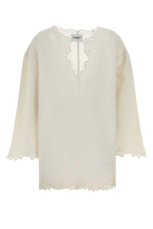 White cotton Sherazad mini dress ISABEL MARANT ETOILE (RO0653FBD1J04E)