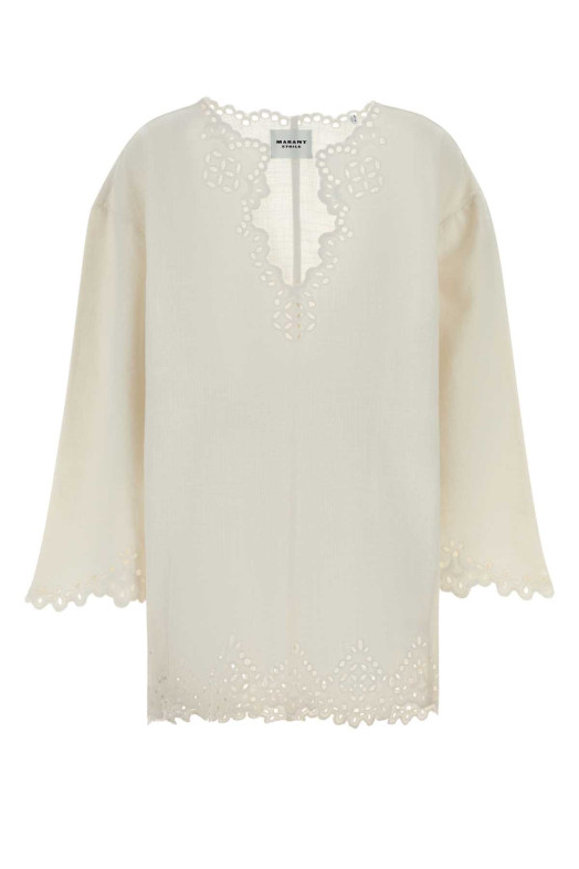 White cotton Sherazad mini dress ISABEL MARANT ETOILE (RO0653FBD1J04E)