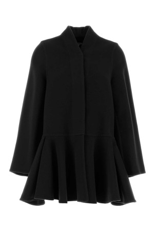 Black wool blend coat Black LOEWE (S540Y01XCJ)