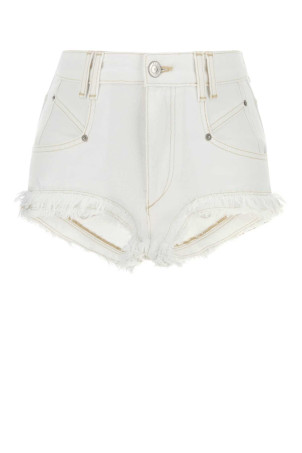 White denim Eneidala shorts ISABEL MARANT (SH0283FAD1H02I)