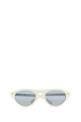 White acetate sunglasses PRADA (SPRB15C051E17K)