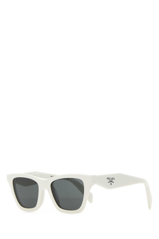 White acetate sunglasses PRADA (SPRC07C051E17K)