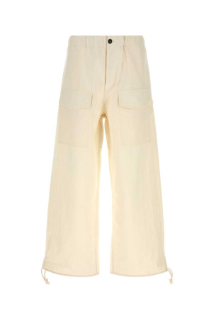 ivory cotton blend cargo pant Black JW ANDERSON (TR0431PG1973)