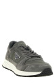 Grey suede 'Prada Prax' sneakers Gray