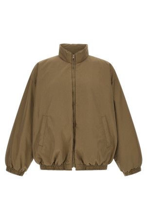 Beige Padded Windbreaker Beige