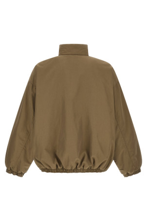 Beige Padded Windbreaker Beige