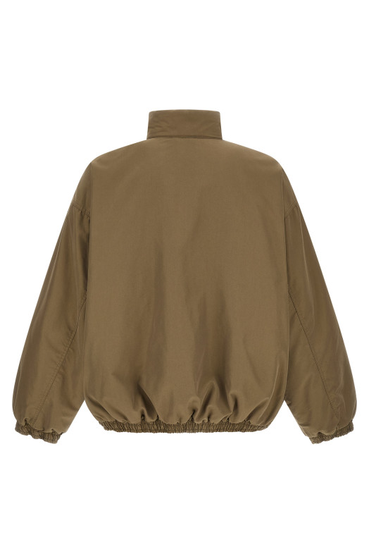Beige Padded Windbreaker Beige