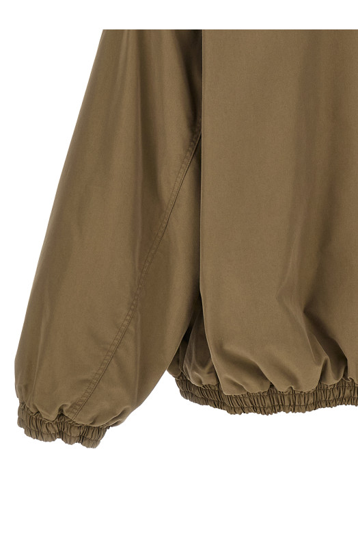 Beige Padded Windbreaker Beige