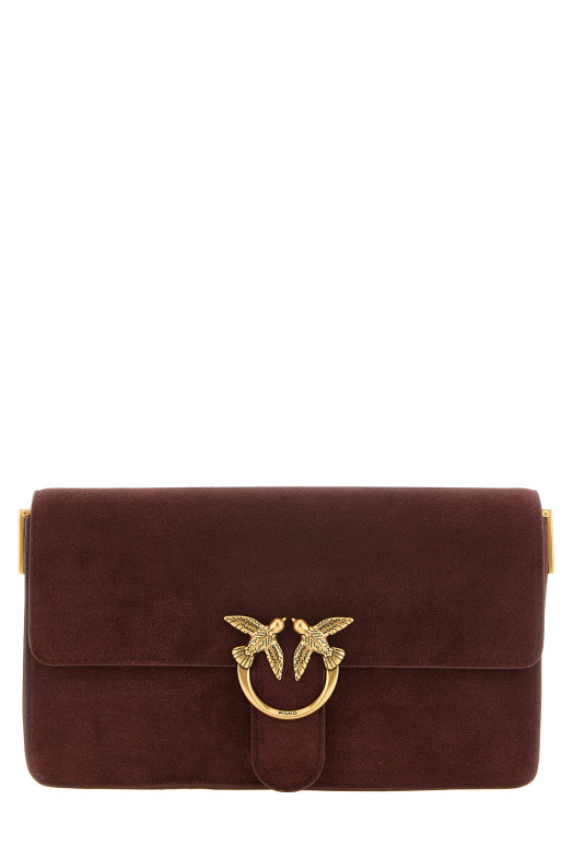 Classic burgundy 'Love One Slouchy' shoulder bag Bordeaux