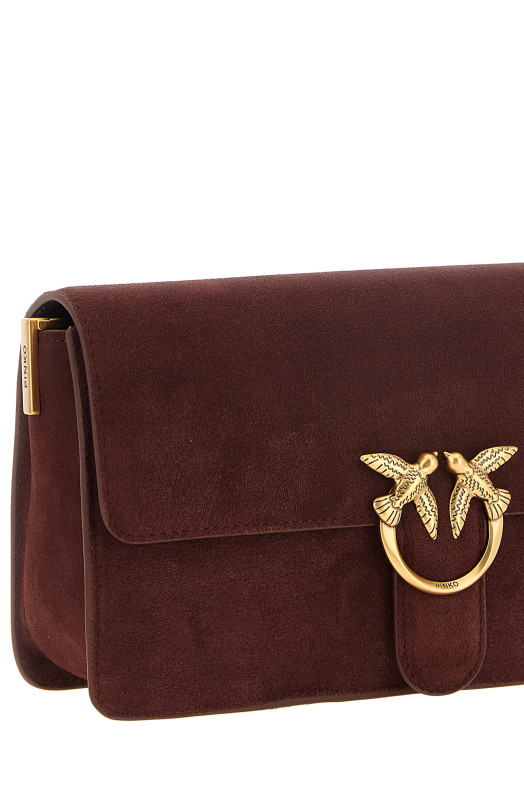 Classic burgundy 'Love One Slouchy' shoulder bag Bordeaux