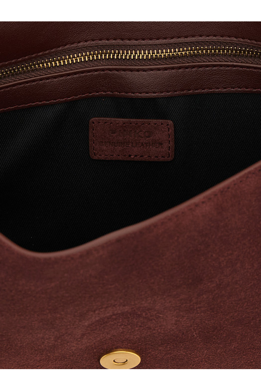 Classic burgundy 'Love One Slouchy' shoulder bag Bordeaux