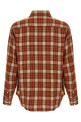 Red 'Meridian Check' shirt Red