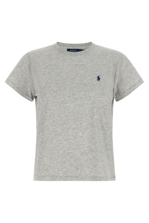 'Pony' grey mélange t-shirt Gray
