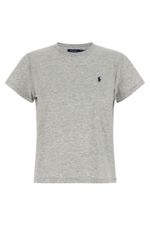 'Pony' grey mélange t-shirt Gray