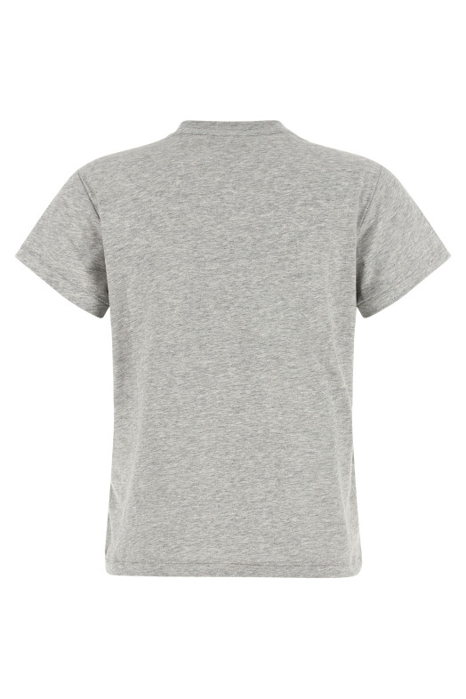 'Pony' grey mélange t-shirt Gray