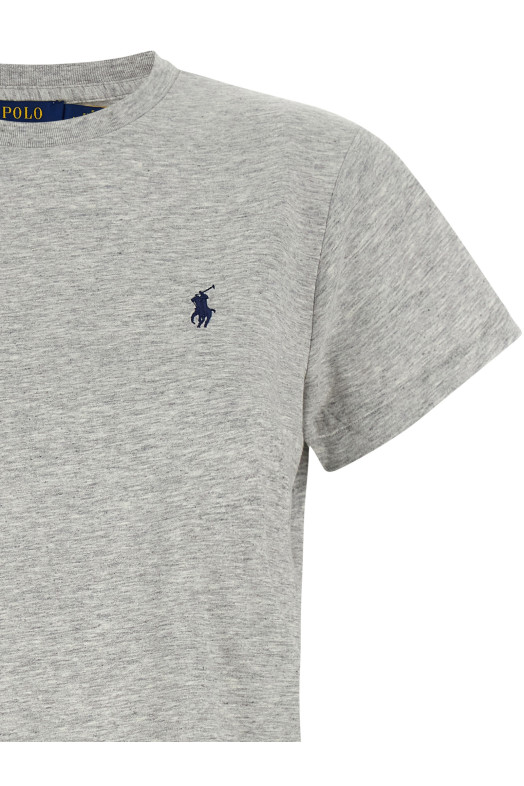 'Pony' grey mélange t-shirt Gray