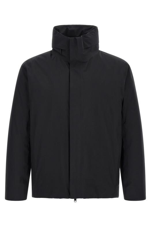 Black 'Euler' hardshell jacket Black
