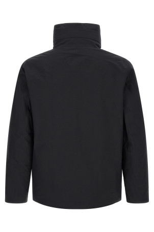 Black 'Euler' hardshell jacket Black