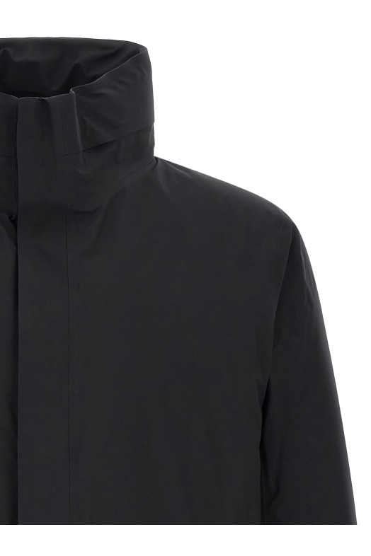 Black 'Euler' hardshell jacket Black
