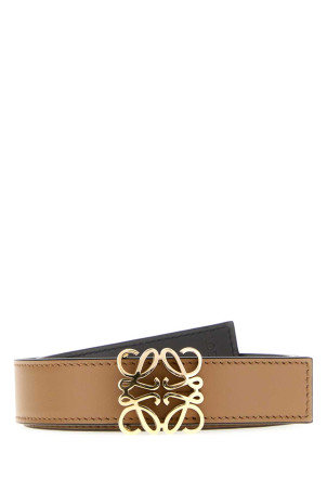 Camel leather reversible belt LOEWE (E821Z26X11)