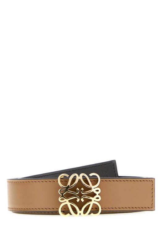 Camel leather reversible belt LOEWE (E821Z26X11)