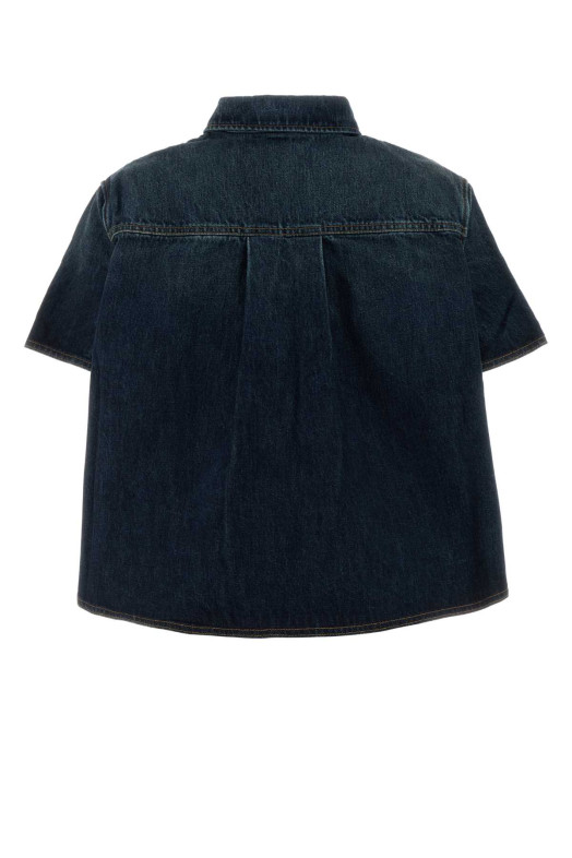 Blue denim shirt Black LOEWE (S359Y1DX27)
