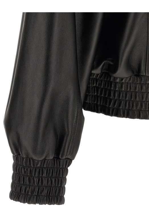 Black leather 'Le City' jacket Black