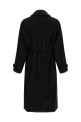 Черное пальто «Layered Combination» Черное ST1539BLACK
