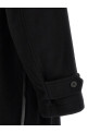 Черное пальто «Layered Combination» Черное ST1539BLACK