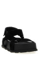 Suede sandals Black