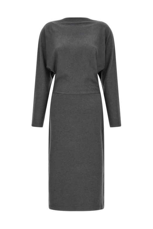 Grey cozy dress Gray