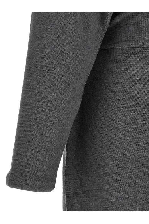Grey cozy dress Gray