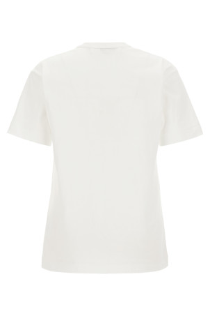 White 'Double Heart Emblem' T-shirt White