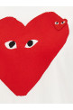 White 'Double Heart Emblem' T-shirt White