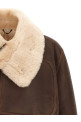 Brown sheepskin jacket Brown