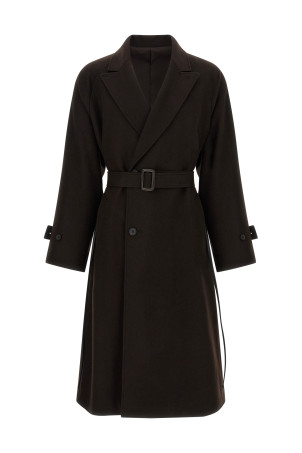 'Chester' brown coat Brown