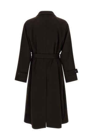 'Chester' brown coat Brown