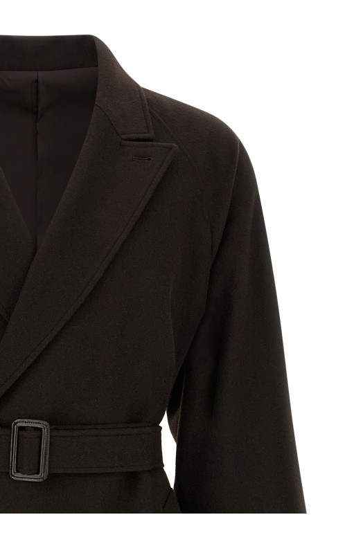'Chester' brown coat Brown
