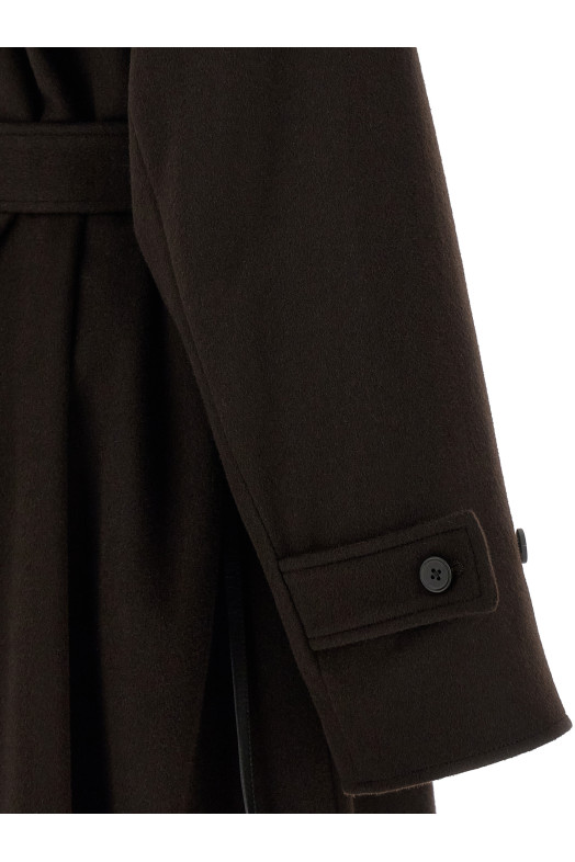 'Chester' brown coat Brown