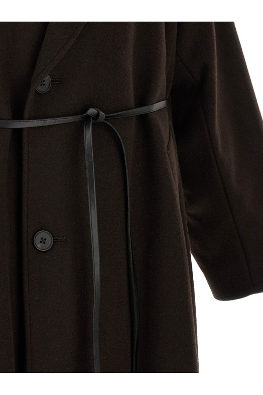 'Chester' brown coat Brown