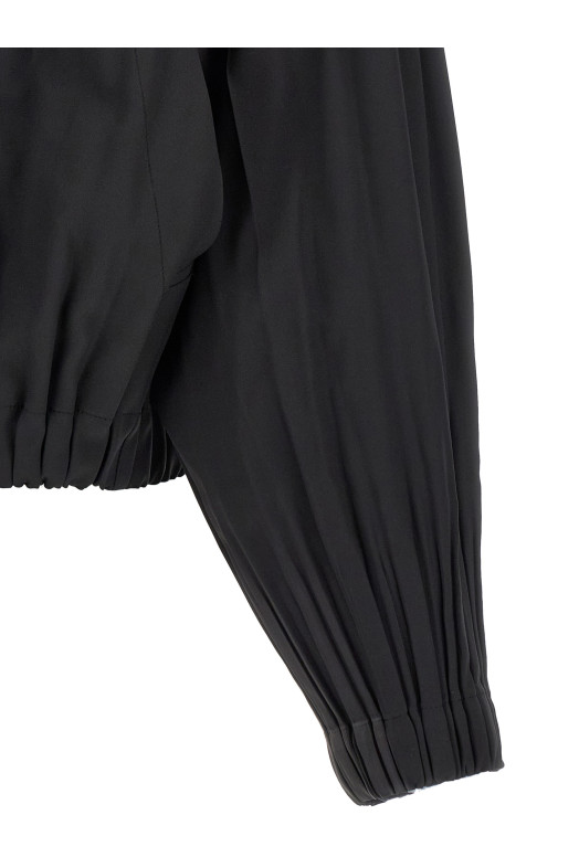 Black 'Smooth Coat' coat Black