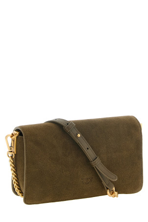 'Love One Slouchy' classic green shoulder bag Green