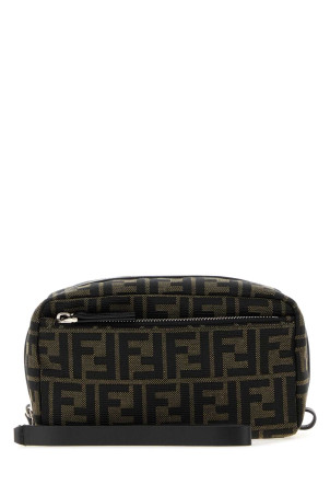 Embroidered jacquard small beauty case FENDI (8N0216B16F)