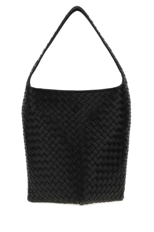 Black leather Triangolo shopping bag BOTTEGA VENETA (A006JSV74U0)