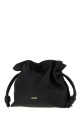Black nappa leather mini Flamenco clutch Black LOEWE (A411FC2XA6)