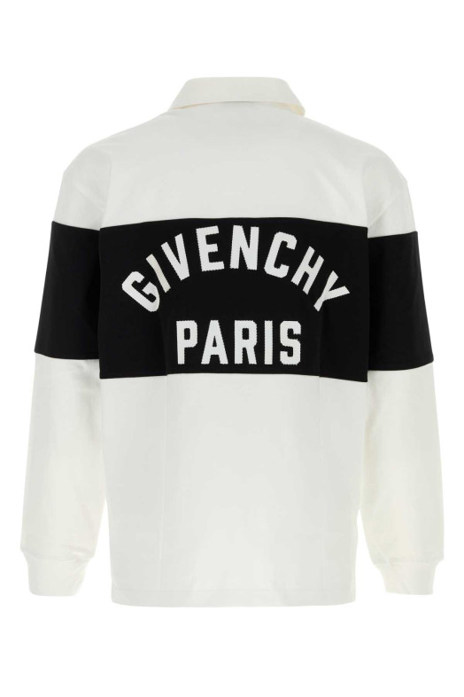 White cotton polo shirt GIVENCHY (BML0173YTJ)