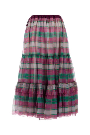 Printed silk skirt CHLOE (CH26WJU20374)