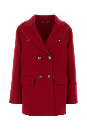Red wool coat ERMANNO SCERVINO (D496D725ZBG)
